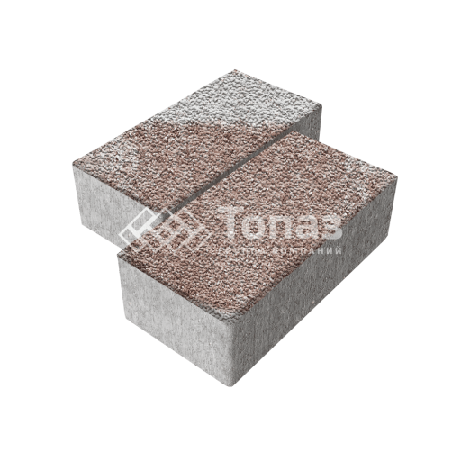 Тротуарная плитка 240х120х70, хаски с мраморной крошкой