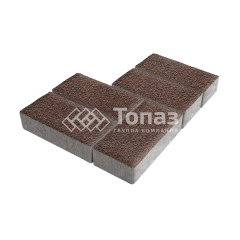 Тротуарная плитка 200х100х80, барселона на камне