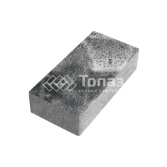 Тротуарная плитка 200х100х60, черно-белая