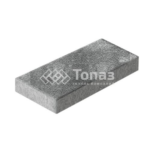 Тротуарная плитка 500х250х60, антрацит на камне