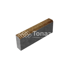 Камень бортовой БР 50.20.8, каир с мраморной крошкой