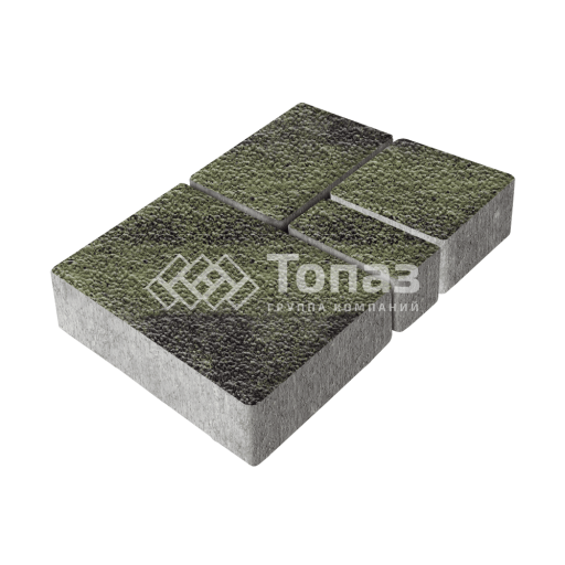 Тротуарная плитка Мюнхен, янтарь с гранитной крошкой, 4 см