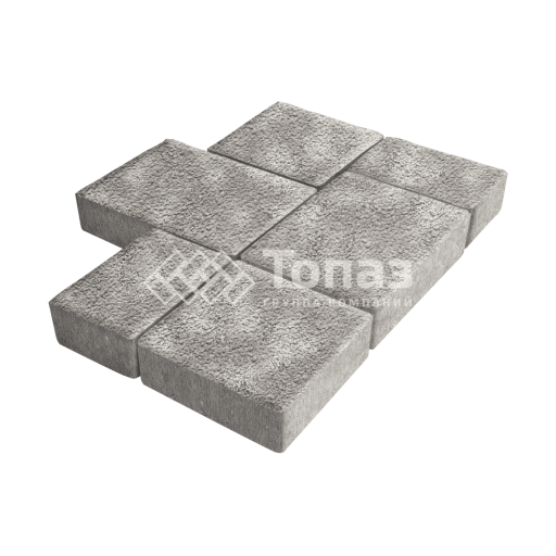 Тротуарная плитка Новый город, неаполь на камне, 4 см