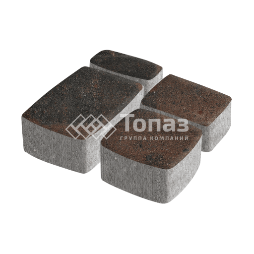 Тротуарная плитка Классико, конго, 4 см