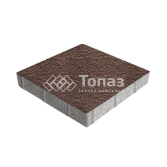 Тротуарная плитка Квадрат 500х500х70, барселона с гранитной крошкой