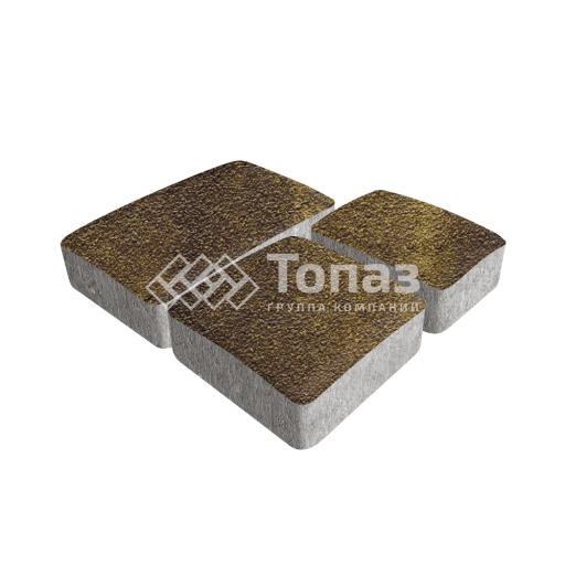 Тротуарная плитка Брук, осень на камне, 6 см