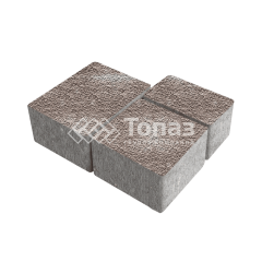 Тротуарная плитка Лэндхаус, авантюр с мраморной крошкой, 8 см