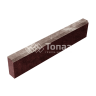 Камень бортовой БР 100.20.8, авантюр, красное основание