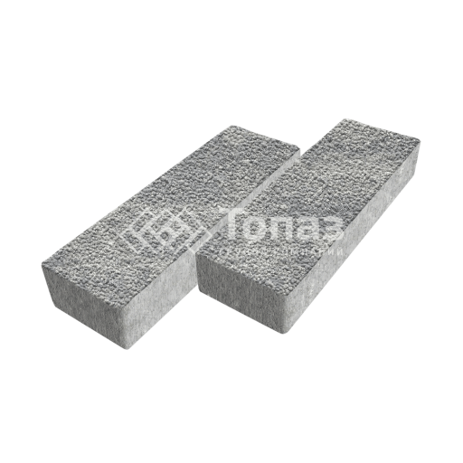 Тротуарная плитка 300х100х60, аква с гранитной крошкой