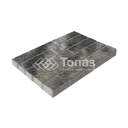 Тротуарная плитка Лукано, стоун с гранитной крошкой, 6 см