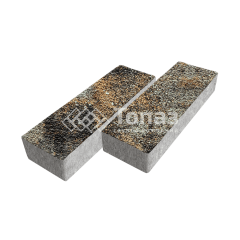 Тротуарная плитка 300х100х60, агат кофейный с мраморной крошкой