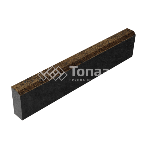 Камень бортовой БР 100.20.8, арабская ночь, черное основание