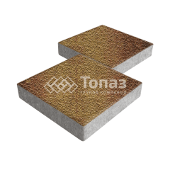 Тротуарная плитка Квадрат 500х500х70, каир с гранитной крошкой