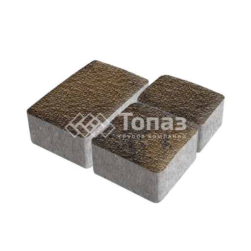 Тротуарная плитка Старый город, арабская ночь с мраморной крошкой, 6 см