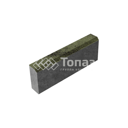 Камень бортовой БР 50.20.8, янтарь