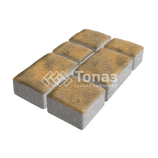 Тротуарная плитка Старый город, гончар на камне, 4 см