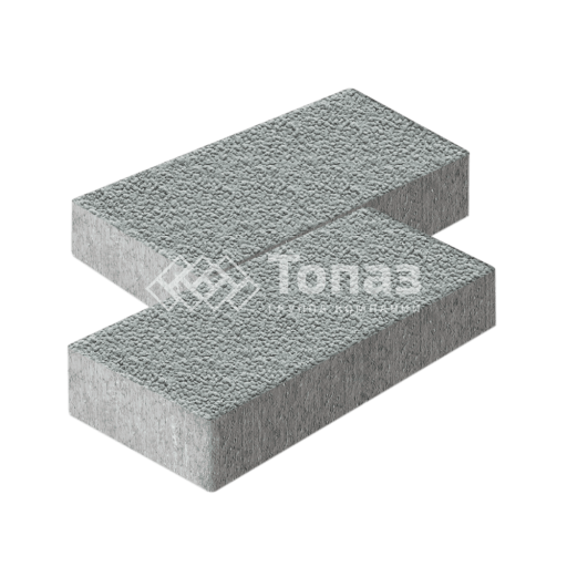 Тротуарная плитка 600х300х60, серая с гранитной крошкой