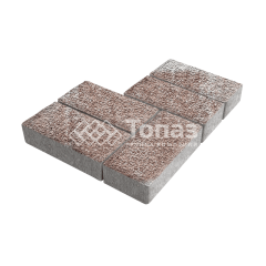 Тротуарная плитка 200х100х60, хаски с гранитной крошкой