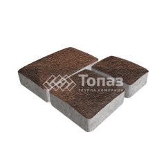 Тротуарная плитка Брук, сорренто на камне, 6 см