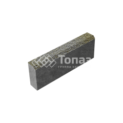 Камень бортовой БР 50.20.8, меланж с мраморной крошкой