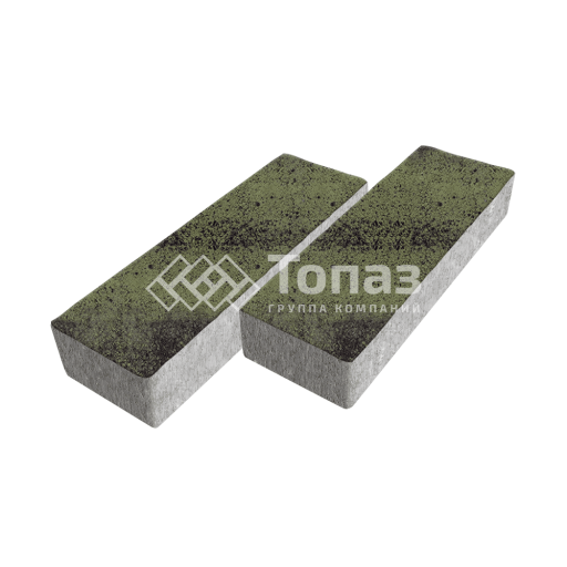 Тротуарная плитка 300х100х60, янтарь