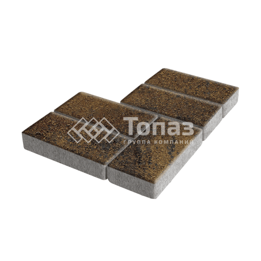 Тротуарная плитка Брусчатка, арабская ночь, 8 см