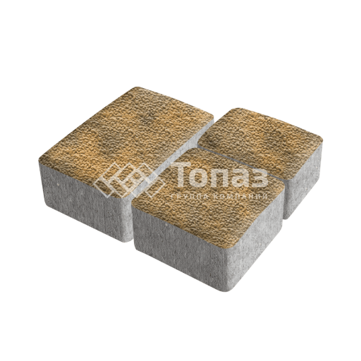 Тротуарная плитка Старый город, гончар с мраморной крошкой, 4 см