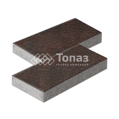 Тротуарная плитка 500х250х60, клинкер на камне