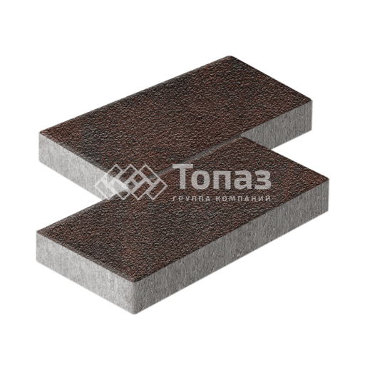 Тротуарная плитка 500х250х60, клинкер на камне