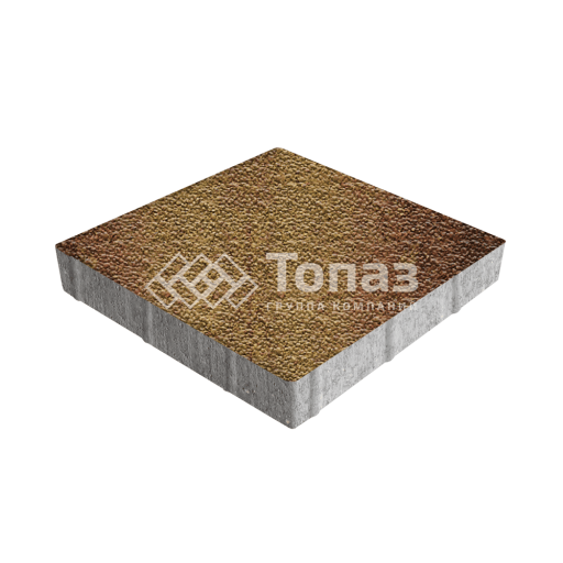 Тротуарная плитка Квадрат 300х300х60, каир с мраморной крошкой