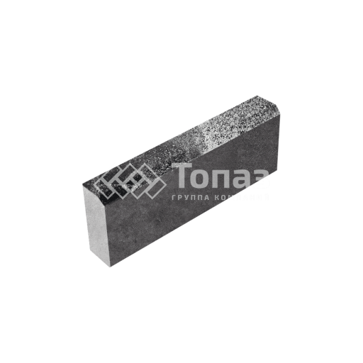 Камень бортовой БР 50.20.8, черно-белый