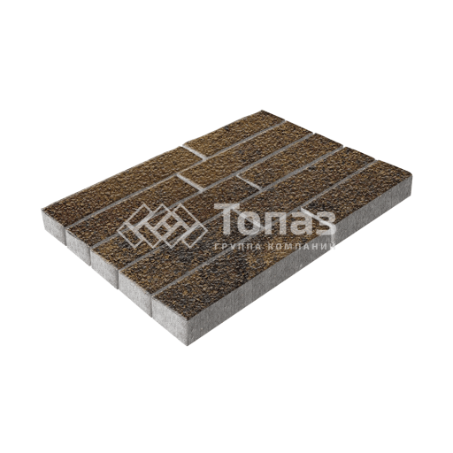 Тротуарная плитка Лукано, арабская ночь на камне, 6 см