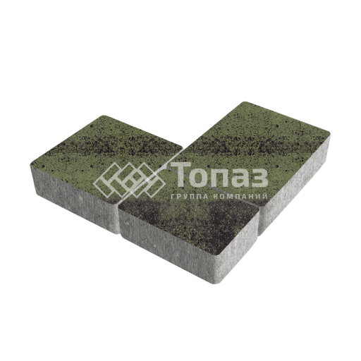 Тротуарная плитка Новый город, янтарь, 8 см