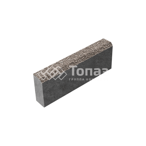 Камень бортовой БР 50.20.8, сахара с мраморной крошкой