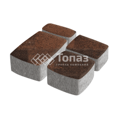 Тротуарная плитка Классико, сорренто, 4 см