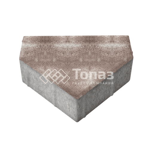 Тротуарная плитка Тиара, авантюр, 6 см