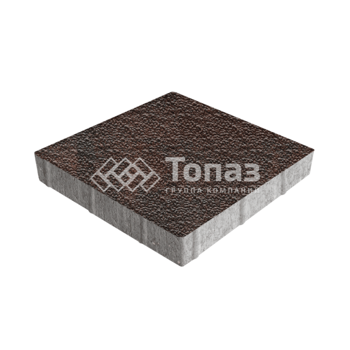 Тротуарная плитка Квадрат 300х300х60, клинкер с мраморной крошкой