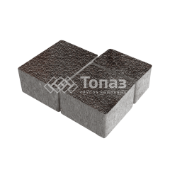 Тротуарная плитка Лэндхаус, мокко с мраморной крошкой, 4 см