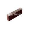 Камень бортовой БР 50.20.8, авантюр, красное основание