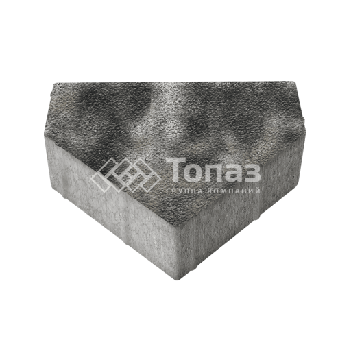 Тротуарная плитка Тиара, стоун на камне, 6 см