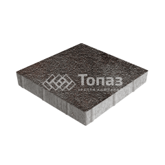 Тротуарная плитка Квадрат 500х500х70, мокко с гранитной крошкой