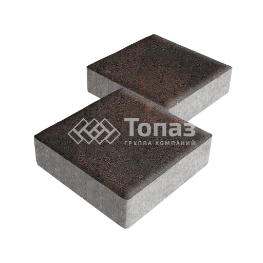 Тротуарная плитка Квадрат 200х200х60, кармен