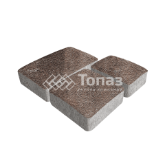 Тротуарная плитка Брук, яшма на камне, 6 см