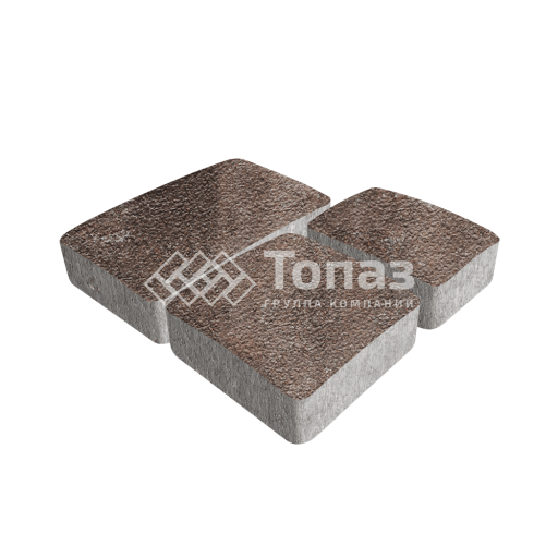 Тротуарная плитка Брук, яшма на камне, 6 см