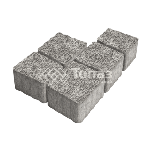 Тротуарная плитка Антик, неаполь с мраморной крошкой, 4 см