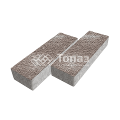 Тротуарная плитка 300х100х60, авантюр с мраморной крошкой