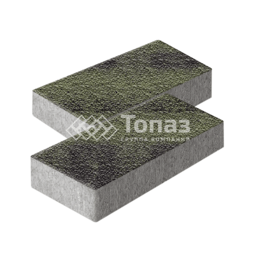 Тротуарная плитка 600х300х60, янтарь с мраморной крошкой