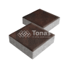 Тротуарная плитка Квадрат 200х200х60, клинкер
