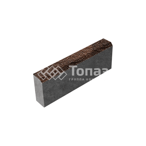 Камень бортовой БР 50.20.8, сорренто с мраморной крошкой