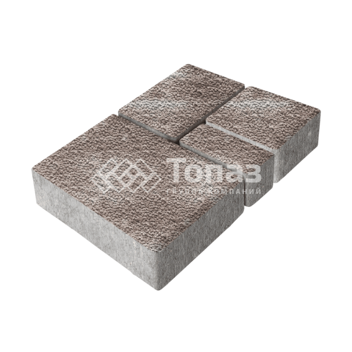 Тротуарная плитка Мюнхен, авантюр с мраморной крошкой, 4 см